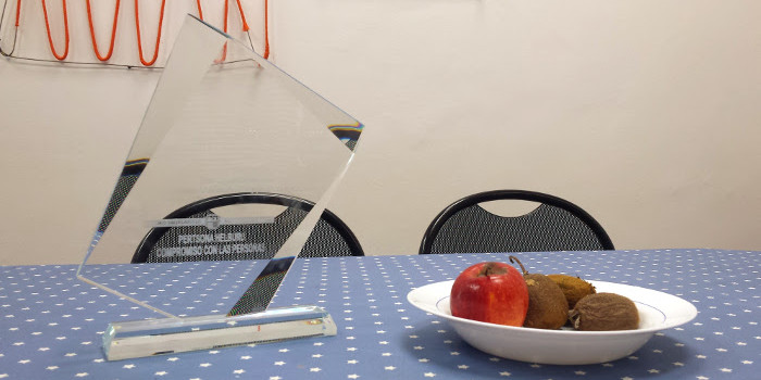 ¡Hemos ganado un premio! ¡Hemos ganado un premio!